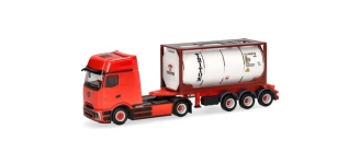 Herpa 960137 - H0 - Mercedes-Benz Container-Sattelzug TRITON